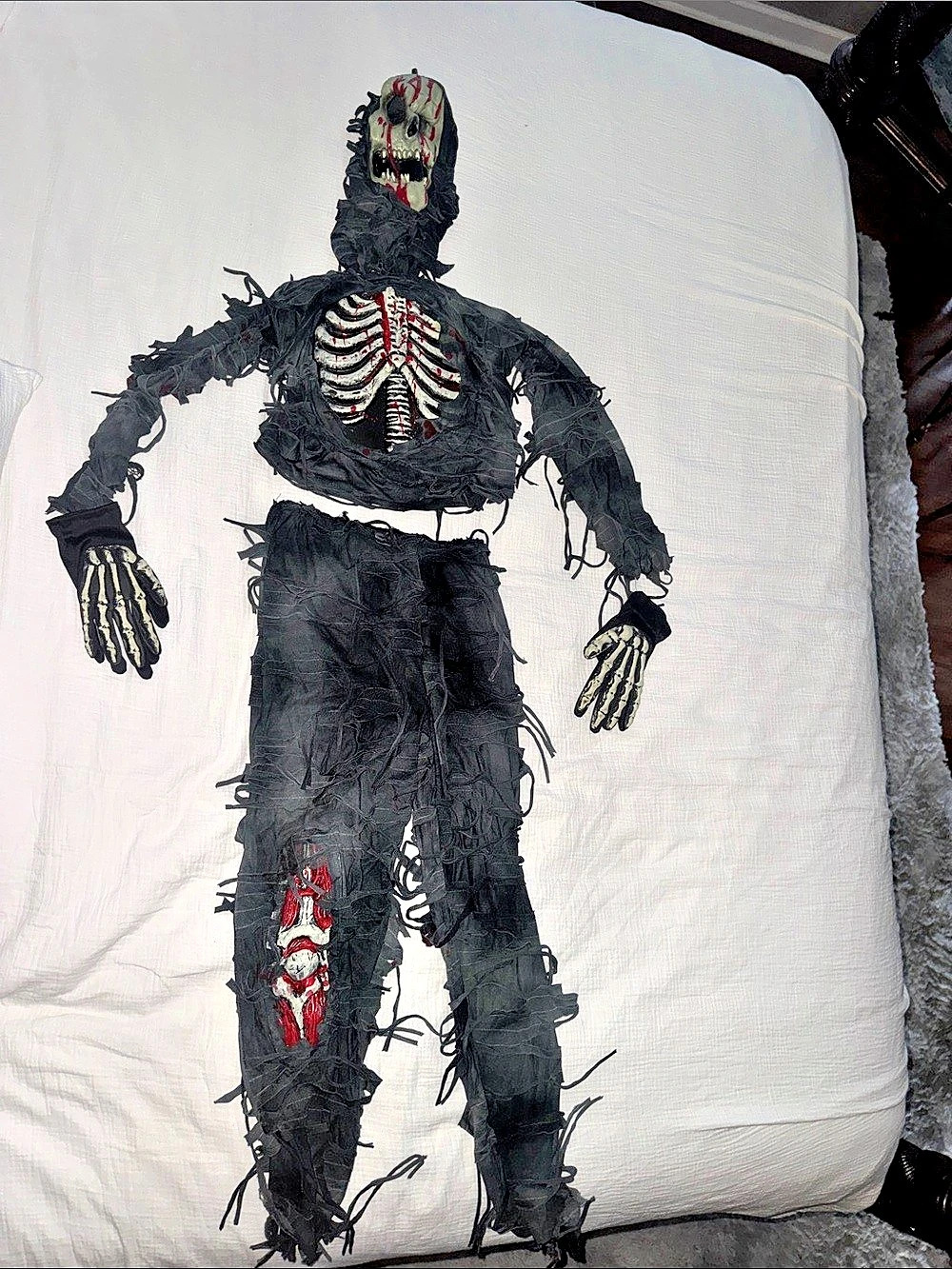 Spirit Halloween Skeleton Halloween Costume Boys Large
